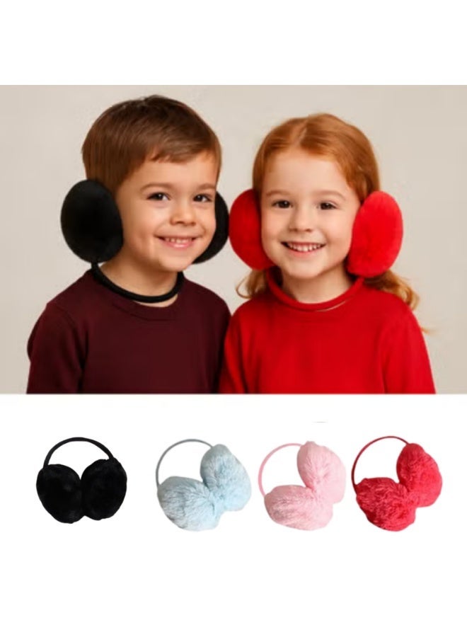 واقي أذن أطفال شتوي - سماعات أذن دافئة للأطفال خفيفة ومريحة - حماية مثالية من البرد والرياح للخارج والسفر - Image 1